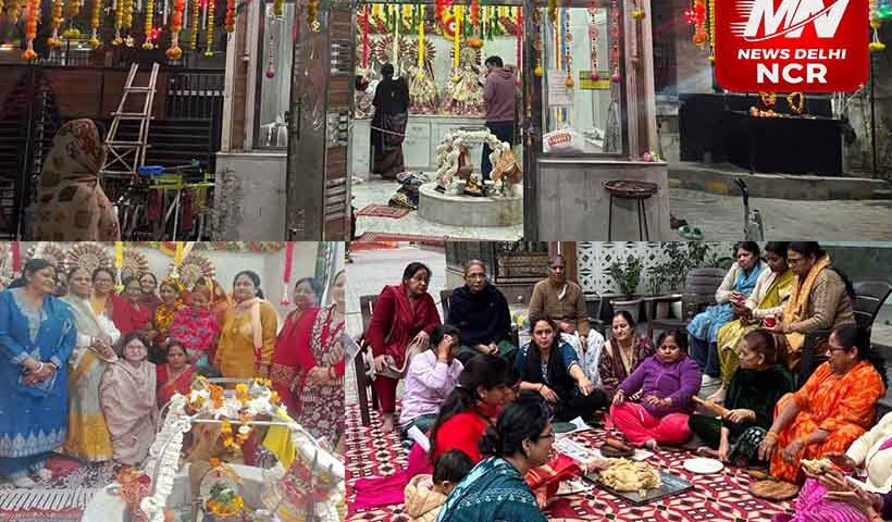 The third Patotsav of the temple was celebrated with devotion and enthusiasm at Divyansh Flora