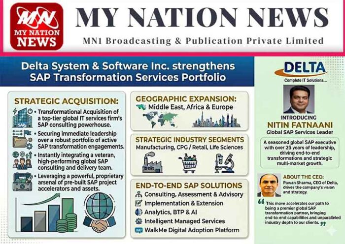 Delta System & Software acquires new SAP Consulting Business
